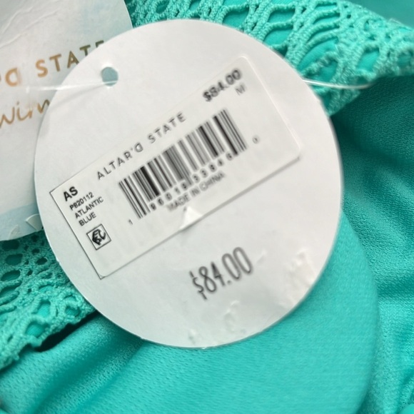 Altar'd State Malibu Sun Green One Piece Swimsuit - Picture 11 of 11